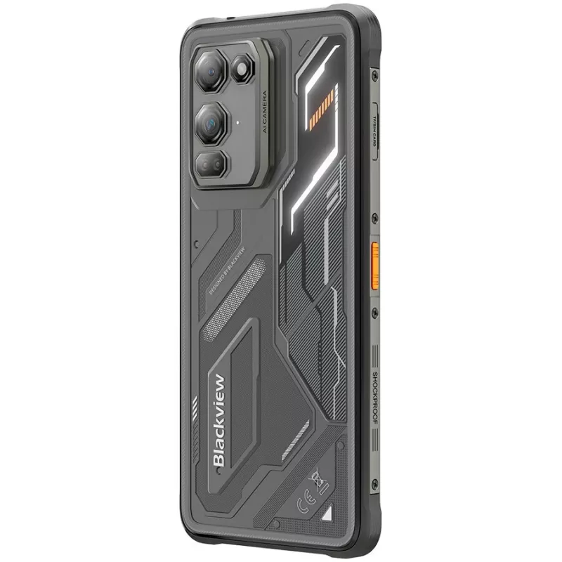 Blackview Fort 200 6/256GB Czarny Smartfon z 6,67 cala AMOLED 120Hz, Aparat 108MP, 5050mAh 66W