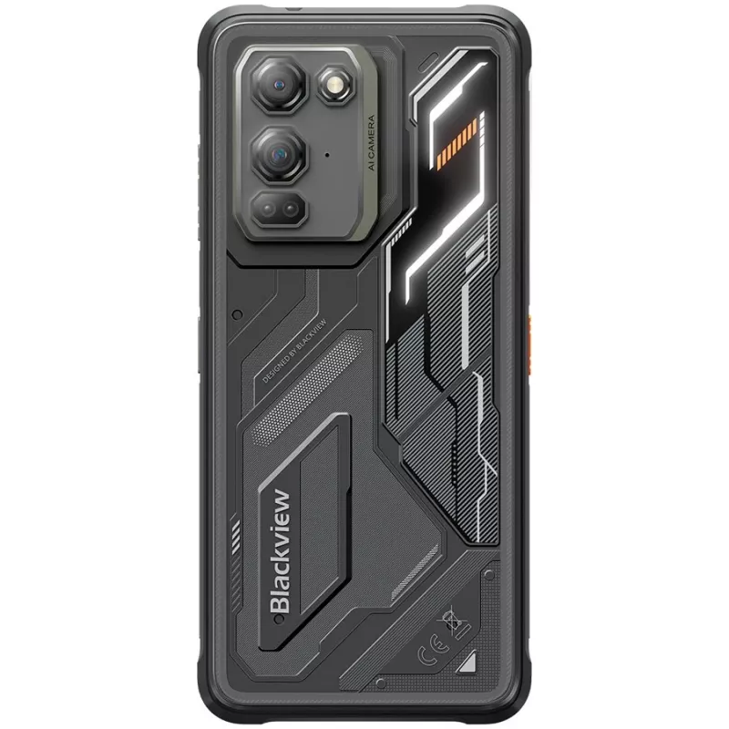 Blackview Fort 200 6/256GB Czarny Smartfon z 6,67 cala AMOLED 120Hz, Aparat 108MP, 5050mAh 66W
