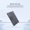Klawiatura Bluetooth Blackview K1 Bezprzewodowa Ultra Cienka 10 inch – Bateria 280mAh, Bluetooth 3.0, Kompatybilna z Windows / Android / iOS, Czarno-Szara