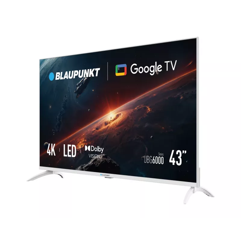 Blaupunkt 43UBG6010S 43 cale (108 cm) 4K Ultra HD Google TV, Biały