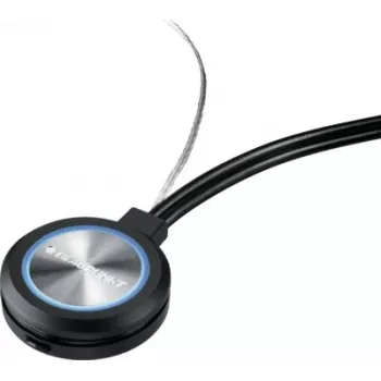 Blaupunkt FunLine Discs aktywna antena okienna do odbioru AM/FM w radiu samochodowym, złącze DIN, kabel 2,9 m, czarna