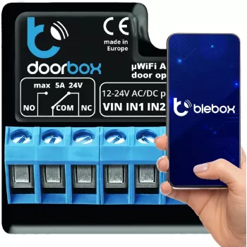 BLEBOX DoorBox - Kontroler furtki i drzwi