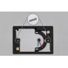 Blebox framePanelM Czarna rama montażowa do zabudowy ściennej dla ControlPanelM