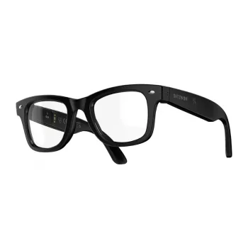 BlitzWolf BW-AG1 AI Smart Glasses z dźwiękiem otwartym, Bluetooth 5.3, IPX4, ramka TR90