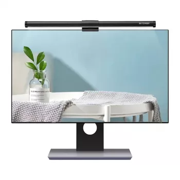 BlitzWolf BW-CML2 Air Monitor Light z czujnikiem CO2, TVOC, temperatury i wilgotności — ściemnialny pasek LED, 2700-6500K, CRI Ra95, USB-C