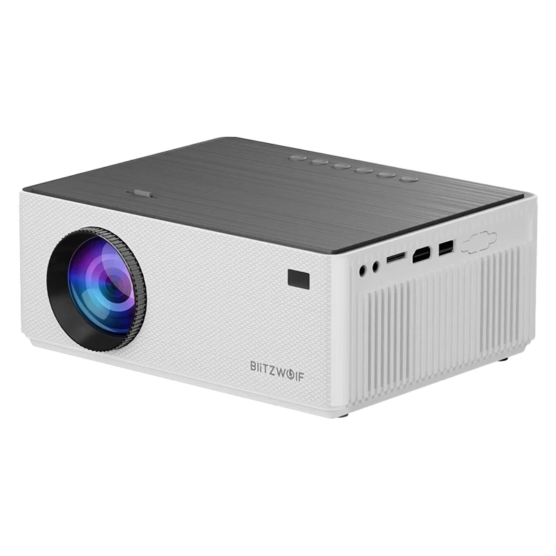 Blitzwolf BW-V8 4K Android Projector, Full HD 1080p, 900 ANSI Lumens, Auto Focus, Wi-Fi 6, Bluetooth 5.0