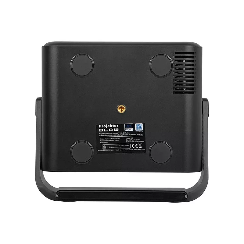 BLOW AndroidTV FullHD MaxView Projektor przenośny, czarny