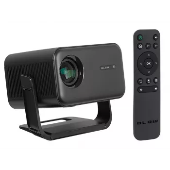 BLOW AndroidTV FullHD MaxView Projektor przenośny, czarny