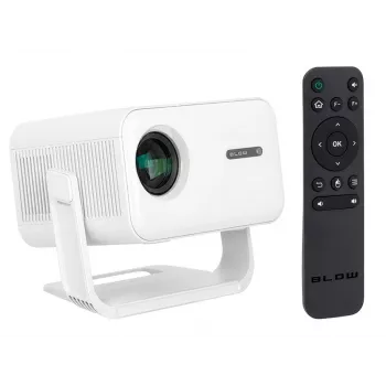 BLOW AndroidTV FullHD MaxView Projektor przenośny Biały
