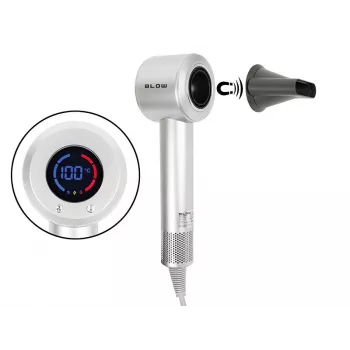 BLOW HD-900 1600W Podróżna suszarka do włosów Czarna