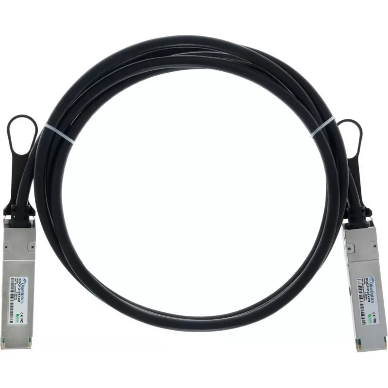 Kabel BLUELAN 400G QSFP112 Direct Attach Copper, 1m, kompatybilny z Supermicro CBL-NTWK-0912-QSFP-1 CBL-NTWK-0912-QSFP-1-BL