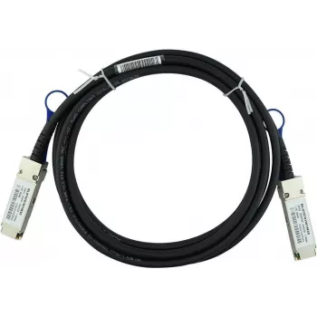 BLUELAN Kompatybilny z Mellanox MCP1650-V00AE30 QSFP56 Direct Attach Cable, 200GBASE-CR4, InfiniBand, 30AWG, 0,5 metra (MCP1650-V00AE30-BL)