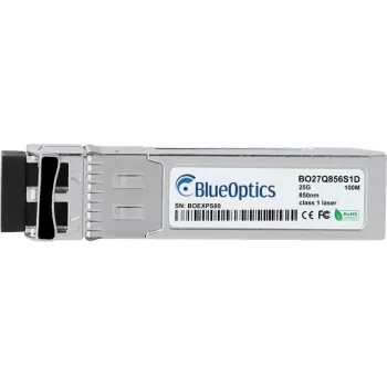 BlueOptics BO27Q856S1D SFP28 Transceiver 25GBASE-SR 850nm 100m LC Duplex MMF, kompatybilny z Infortrend 9370CSFP25G-0010