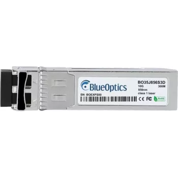 BlueOptics BO35J856S3D Kompatybilny z HPE Alletra R7D05A Transceiver SFP+, LC Duplex, 10GBASE-SR, Światłowód Wielomodowy, 850nm, 300m, 0°C do 70°C R7D05A-BO