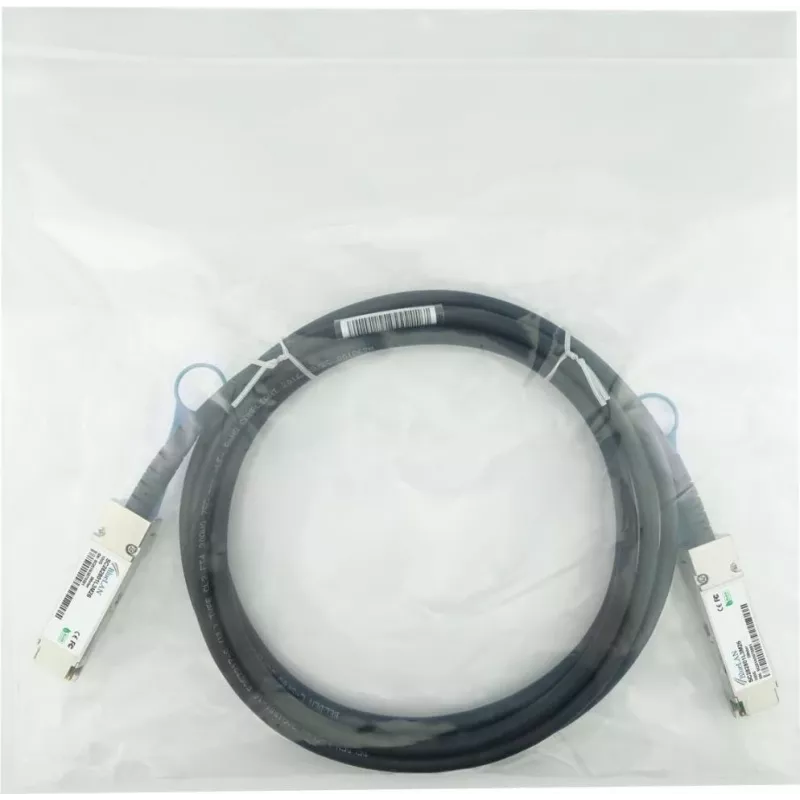 BlueOptics CBL-NTWK-0943-SQ28C10M-BL Kabel InfiniBand 10 m QSFP28 Pomarańczowy