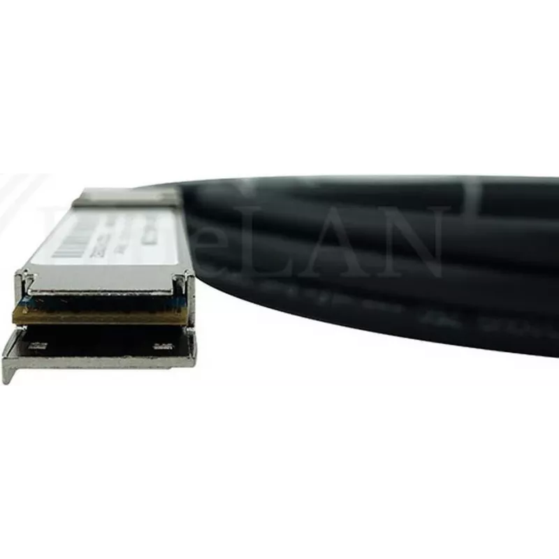 BLUEOPTICS Kompatybilny z Edge Core ET7402-DAC-3M BlueLAN QSFP28 Direct Attach Cable, 100GBASE-CR4, InfiniBand EDR, 26AWG, 3 metry (ET7402-DAC-3M-BL)
