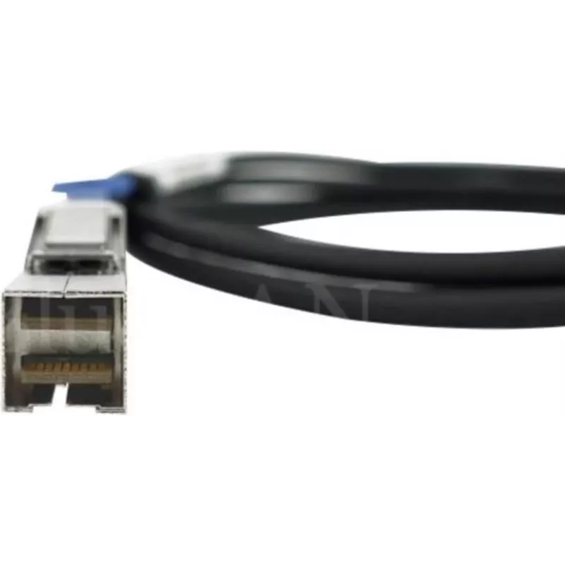 BLUEOPTICS HPE 716189-B21 Compatible BlueLAN MiniSAS Hybrid Cable, 4x Mini-SAS (SFF-8088) do 4x Mini-SAS HD (SFF-8644), AWG30, 1 metr (716189-B21-BL)