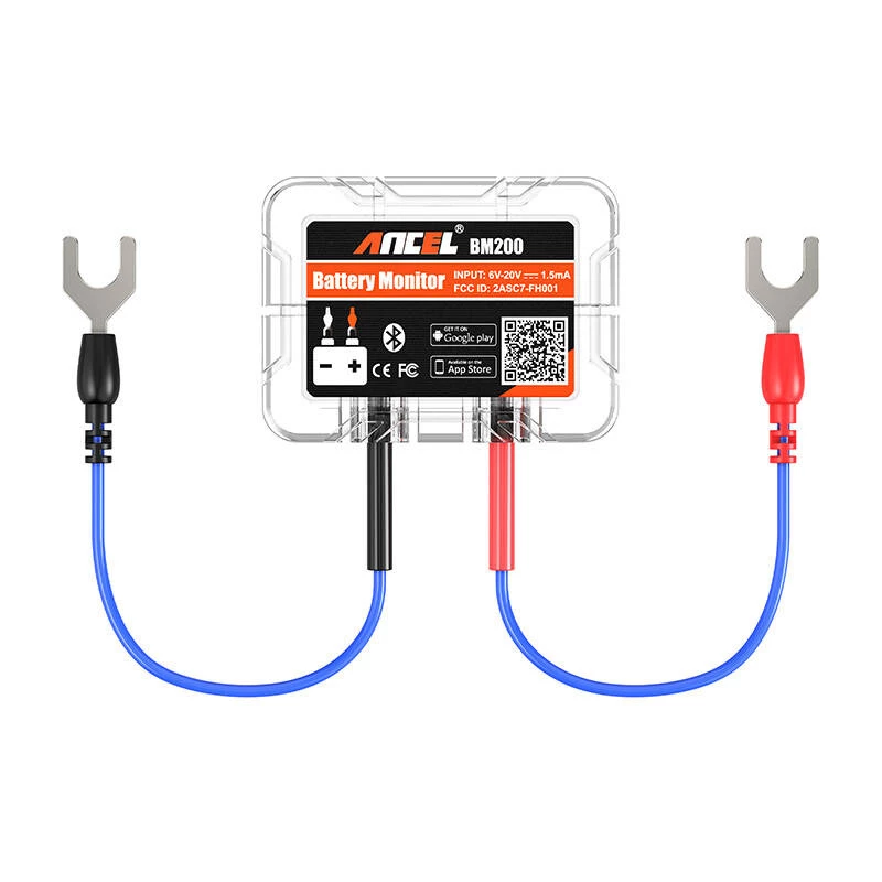 Bluetooth Battery Tester ANCEL BM200 6-20V DC