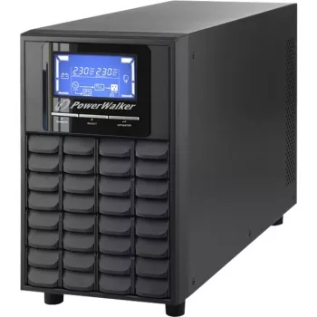 Bluewalker PowerWalker VFI 2000C LCD UPS - 1600W / 2000VA - Online Double Conversion - 4x IEC C13 - USB & RS-232 - Tower