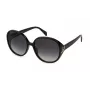 BLUMARINE Damskie okulary przeciwsłoneczne kocie oko SBM864-61700F Błyszcząca czerń Gradient szary 61mm