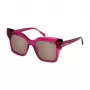 Okulary przeciwsłoneczne Blumarine damskie SBM832S5401BV Motylkowe Acetat Czerń Szary Gradient UV400