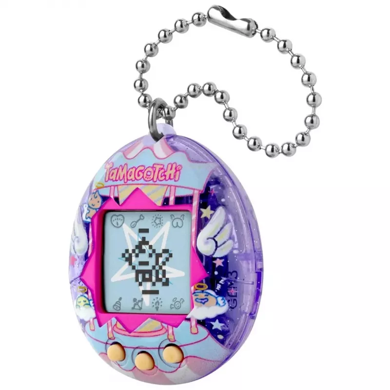 BND Tamagotchi Original - Angel Carousel Zabawka wirtualny zwierzak, biały