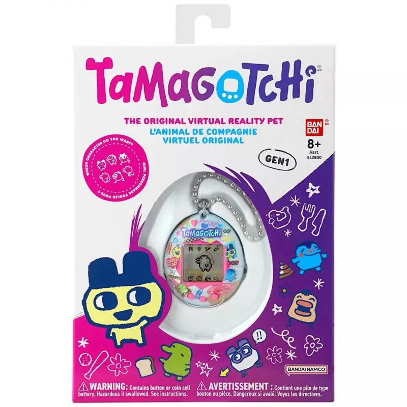 BND Tamagotchi Original - Tama Collage Wirtualny zwierzak