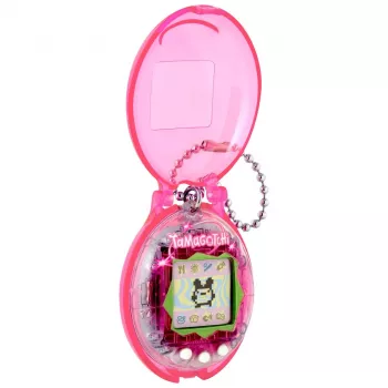 BND Tamagotchi Original Wirtualne Zwierzątko z Etui Ochronnym - Różowy