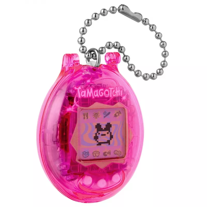 BND Tamagotchi Original Wirtualne Zwierzątko z Etui Ochronnym - Różowy