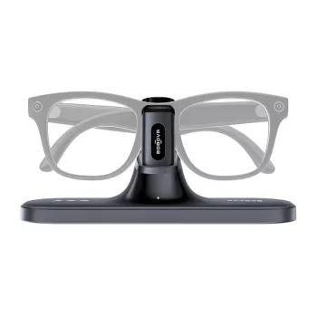 BoboVR CG2 Stacja ładująca do gogli VR – 3-w-1 magnetyczna dokująca z klipsem 350mAh i etui podróżnym, czarny