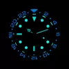 BOBROFF BF0007 Unisex Quartz Analog Watch 41mm Stainless Steel Case Black Dial Leather Strap