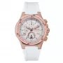 BOBROFF BF1002L25 Unisex Analogowy Zegarek Kwarcowy 43mm Koperta ze Stali Nierdzewnej Czarny Skórzany Pasek