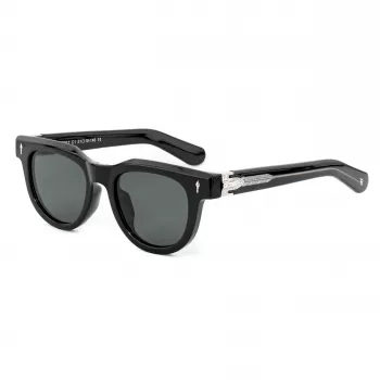 BOBROFF BFG0011-C1 Okulary przeciwsłoneczne unisex - Klasyczna oprawka pełna z tworzywa sztucznego z ochroną UV400