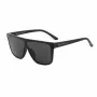 Bobroff BFG0032-S05P Okulary przeciwsłoneczne męskie – polaryzacyjne, czarna oprawka, szare szkła, 143 mm