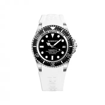 BOBROFF MAN BF0001-BFSTB Analogowy Zegarek Kwarcowy 44mm Czarna Skóra
