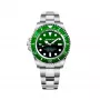 BOBROFF MAN BF0002ibv Analogowy Zegarek Kwarcowy 42mm Czarna Tarcza Skórzany Pasek