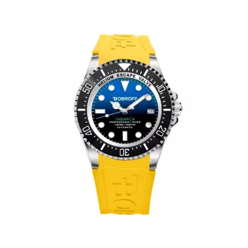 BOBROFF MAN BF0003-BFSTA Zegarek analogowy kwarcowy 44mm Stal nierdzewna
