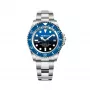 Zegarek analogowy BOBROFF MAN BF0003ba 42mm kwarcowy, czarna tarcza, skórzany pasek
