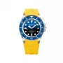 BOBROFF MAN BF0003baBFSTA Analogowy Zegarek Kwarcowy 44 mm Czarna Tarcza Skórzany Pasek