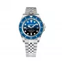 BOBROFF MAN BF0003baBFSTJ Analogowy Zegarek Kwarcowy 42mm Czarna Tarcza Skórzany Pasek