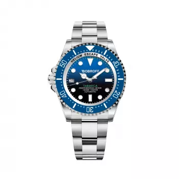 BOBROFF MAN BF0003iba Analogowy Zegarek Kwarcowy 42mm Stal Szlachetna Skóra Brązowy