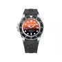 Zegarek analogowy BOBROFF MAN BF0004i-BFSTN 42mm kwarcowy, czarna tarcza, skórzany pasek