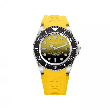 BOBROFF MAN BF0008-BFSTA 44mm Zegarek Kwarcowy Analogowy Srebrny Stal Nierdzewna Siatka Mediolańska