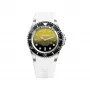 BOBROFF MAN BF0008-BFSTB Analogowy Zegarek Kwarcowy 44 mm Stal Nierdzewna Czarna Skóra