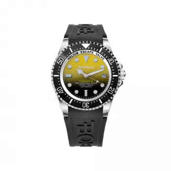 BOBROFF MAN BF0008-BFSTN 44mm Stalowy Kwarcowy Zegarek Analogowy