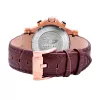 BOBROFF MAN BF1001M65 Analogowy Zegarek Kwarcowy 44mm Czarna Tarcza Skórzany Pasek