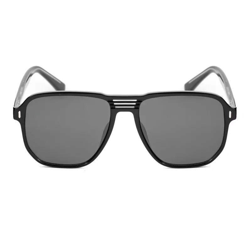 Okulary przeciwsłoneczne BOBROFF MAN BFG0003-C1 - ochrona UV400, soczewki poliwęglanowe, szerokość soczewki 56 mm