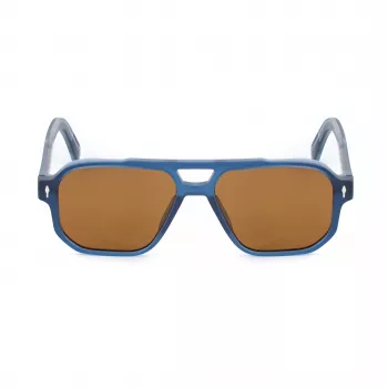 Okulary przeciwsłoneczne BOBROFF MAN BFG0007-C4 - Prostokątna oprawka acetatowa z ochroną UV400 - 55/15/143 mm
