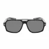 Okulary przeciwsłoneczne męskie BOBROFF BFG0015-C1 - czarna oprawka acetatowa, szare szkła, UV400 (58/15/143 mm)