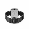 BOBROFF Woman BF0032 zegarek kwarcowy analogowy 36mm biała tarcza czarny pasek skórzany